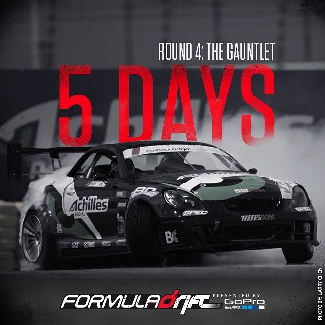 5 days till Round 4 - Wall, NJ | #formulad #formuladrift #fdNJ