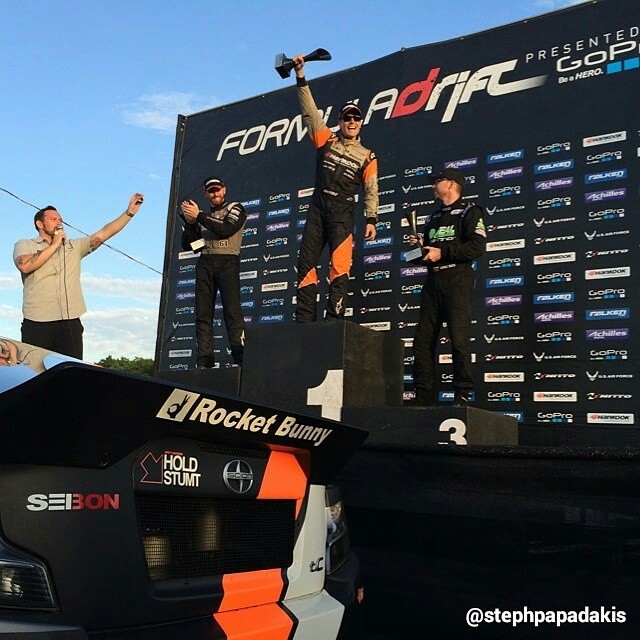 Fredric Aasbø - Formula Drift New Jersey 2014 Winner - Photo from @stephpapadakis