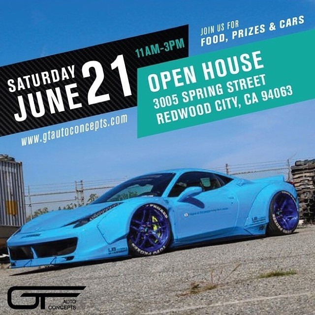 GT auto concept grand open June 21!! Please come to see our cars!!