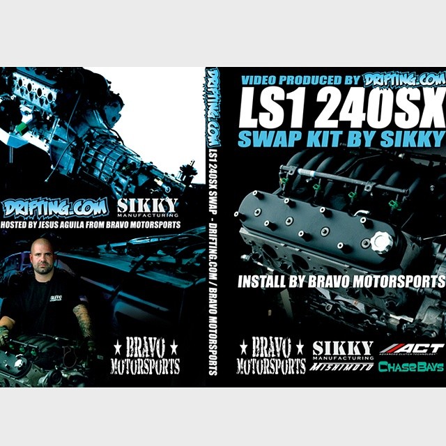 LS1 240SX Swap DVD (About 2 HOURS) - Produced by @DRIFTINGCOM / Install by @BRAVOMOTORSPORTS