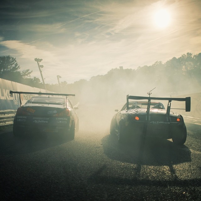 Ready for the weekend @charlesngracing @daigo_saito @achillestire | Photo by @larry_chen_foto | #formulad #formuladrift