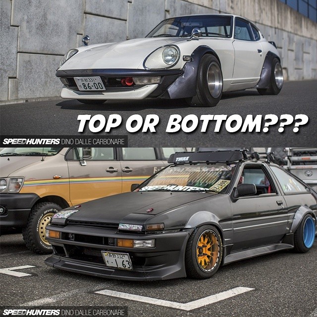 S30 vs AE86 - - Photos by @thespeedhunters