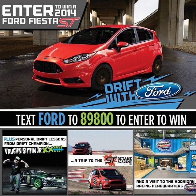 Text to win with @ford