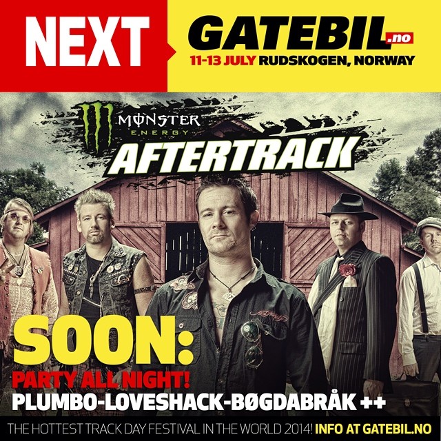 Be ready for Monster Aftertrack! Complete schedule at www.gatebil.no ️ #Plumbo #Loveshack #Bøgdabråk #aftertrack #MonsterEnergy #gatebil #partyallnight #Rudskogen #Norway #BecauseGatebil