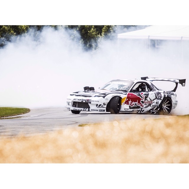 FESTIVAL OF SPEED Thanks Lord March for creating such a kickass event! I sure am honoured to be the first to lay rubber lines from bottom to the top of your driveway and to have the opportunity to show off our epic sport of drifting to a massive fresh audience. #FOS #festivalofspeed #MADBUL pic props: DavidRobinson.com