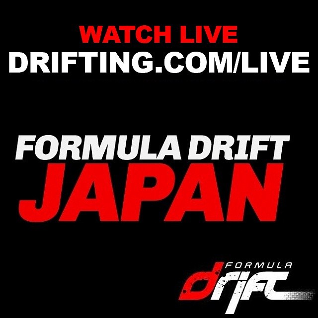 LIVE STREAM - FORMULA DRIFT Japan - Watch on @DRIFTINGCOM - Friday July 4th - 5:45 PM (Pacific Standard Time) - 12:45 PM (Pacific Standard Time) - Saturday, July 5th - 4:10 PM (Pacific Standard Time) - 1:00 AM (Pacific Standard Time) -