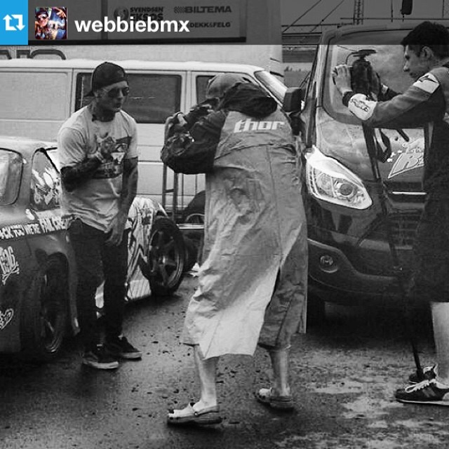 #Repost from @webbiebmx --- Lil bit of rain.. but the show must go on;) #becauseGatebil @failcrew @gatebil_official coming soon by @evgeny_ginzburg @psuslov #gatebil #gatebil2014 #failcrew #ciay