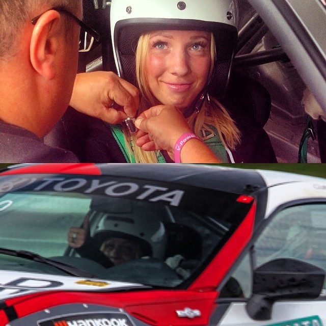 Say hello to your #BecauseGatebil contest winner!! That meant I got to give Nina (@nihaug) a ride along Sunday morning. I remember she was screaming of joy as I initiated into the first turn. Putting smiles on peoples faces is for sure the best part about my job!! #HoldStumt #SpeedhuntersEDTN (Photos by @taryncroucher & Egil Håskjold)