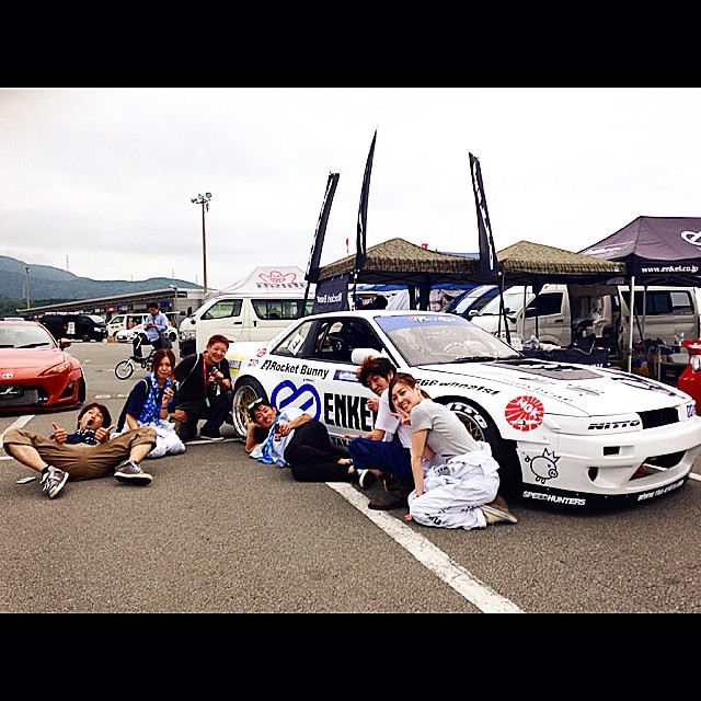 Team Rocket Bunny with Nitto Tire & ENKEI on Formula D Japan #enkei #6666wheels #nitto #rocketbunny #fdjp #fd #formulad