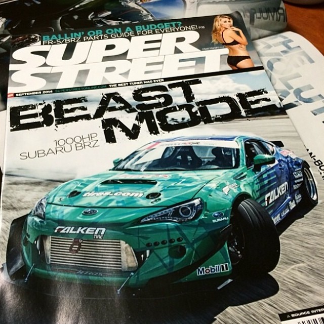 The @falkentire / @discounttire BRZ is the cover story of the next issue of @superstreet magazine. Can't wait to see it! Photo cred : @duspeed @bernooo #teamfalken #falkentirebrz
