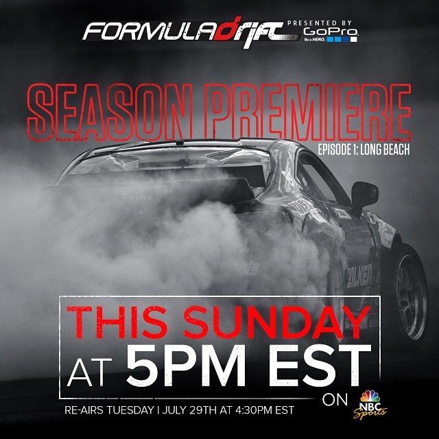 This Sunday Season Premiere Episode 1: Long Beach on @nbcsports | #formulad #formuladrift