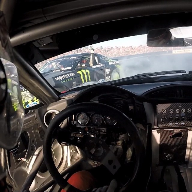 This was awesome!! I got to do a little tandem drift demo with @vaughngittinjr immediately after this weekend's #Gatebil Powerslide qualifications. I've never before seen so many people scattered around Rudskogen Circuit and judging from their feedback this is what they all wanted to see! #holdstumt #maximumattack