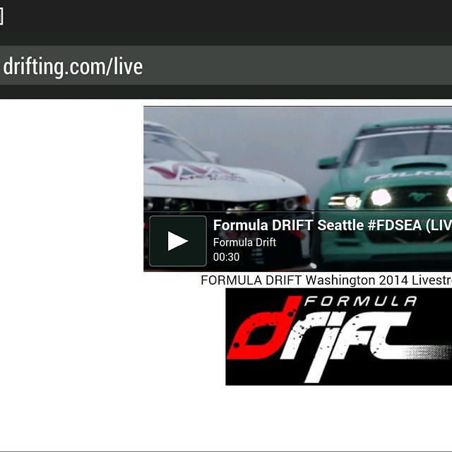 Watch Formula Drift Live on @DRIFTINGCOM