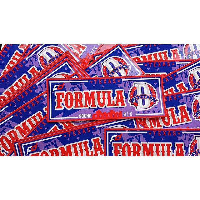 Make sure to stop by the Official Formula DRIFT merchandise booth and pick up the event sticker. Only 150 made | #formulad #formuladrift #fdtx