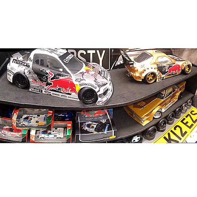 Concepts & Collectables #RCDrifting has been a long time hobby of mine. Get creative with our 1/10th #MADBUL #BADBUL replica sticker kits available at madmike.bigcartel.com Who else is addicted to RC drifting?