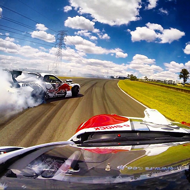 Just met an old friend down under! By the way: This track ROCKS. @madmike_drift @rsrusa @hankookusaracing #GoPro