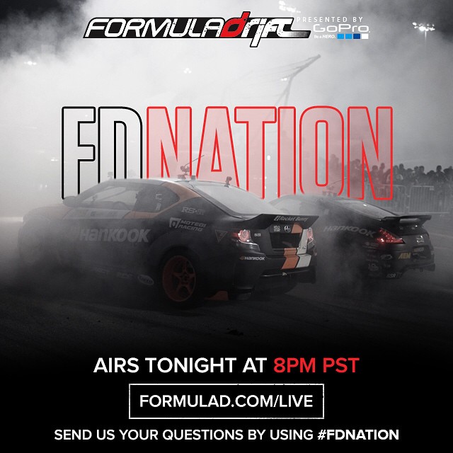 Tune in to formulad.com/live in 40 minutes for the #FDNation talk show! @chrisforsberg64 and I will be going over the highs and lows of this @formulad season with host @ryanjsage and @meglamontagne.