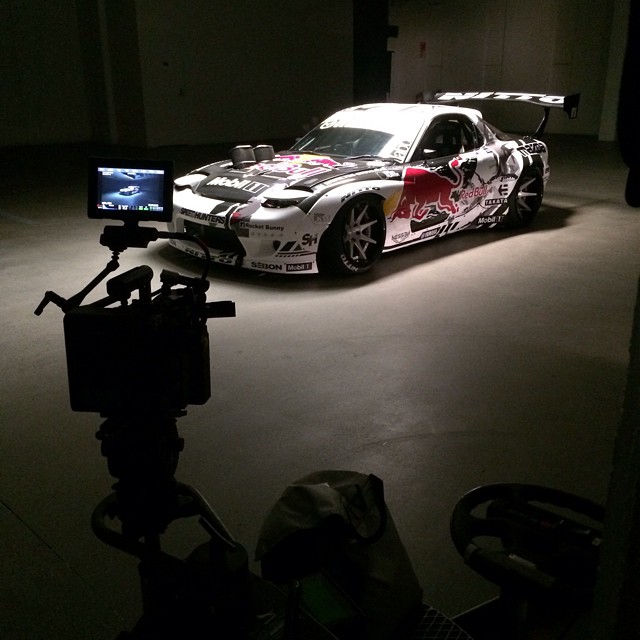 @redbull #DriftShifters game play film prep going down with #MADBUL