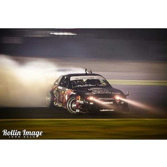 Batting for Australia at @redbull #DriftShifters 2014 is Jake Jones @driftsquid in his ridiculous RB powered #sonvia smoke machine. We are all looking forward to his return to NZ! #DriftSquid #DriftCalamari