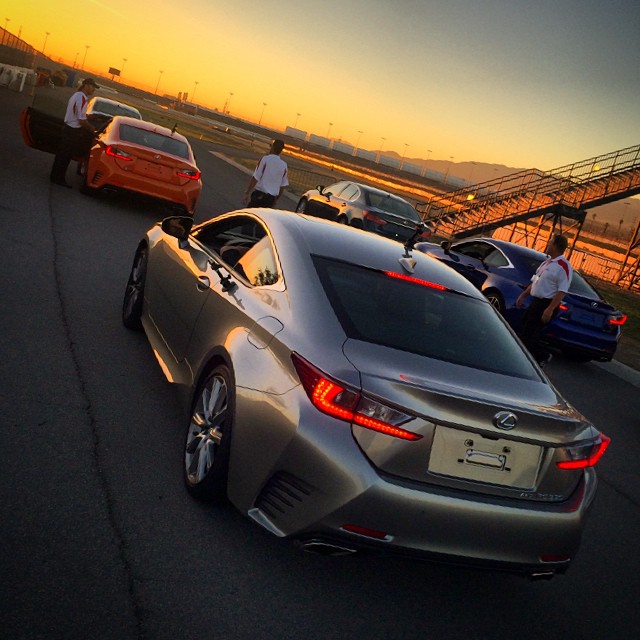 Swung by the race track on the way from Vegas to Los Angeles to get a couple of hot laps in! This hit should cure my racing withdrawals for another couple of days. Thanks #Lexus!