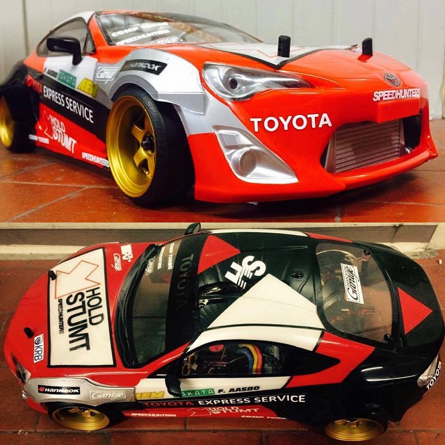 Awesome @thespeedhunters #Toyota #86X RC replica by Luca Baro Baroni! #HoldStumt