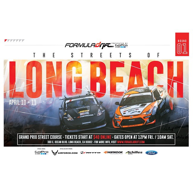 Round 1 - Streets of Long Beach tickets are on sale! | #formulad #formuladrift