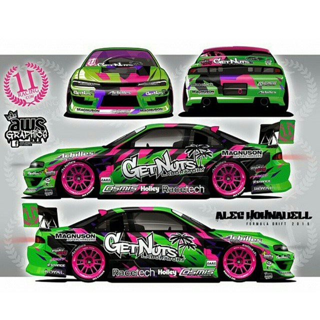 Alec @alechohnadell from Team @getnutslab / Livery by @aws_graphics