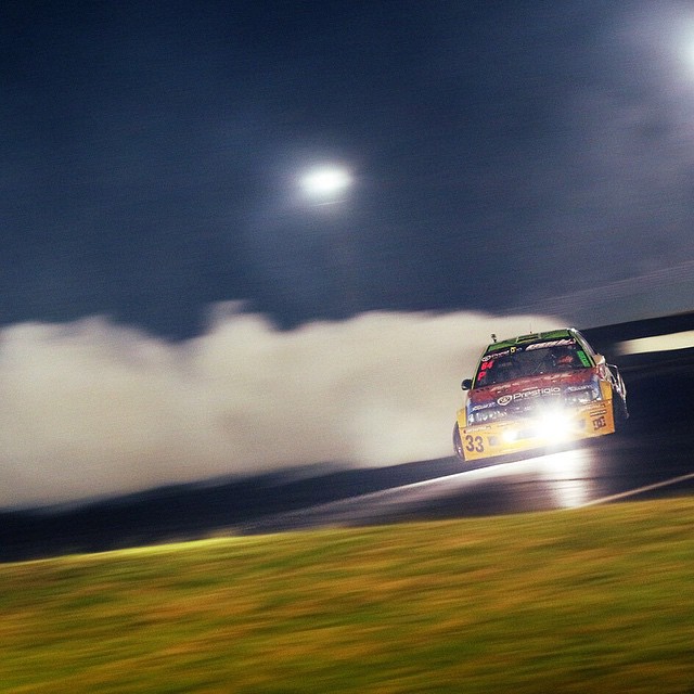 Night drift is awesome. Kristaps Bluss at Trackwood, Hungary