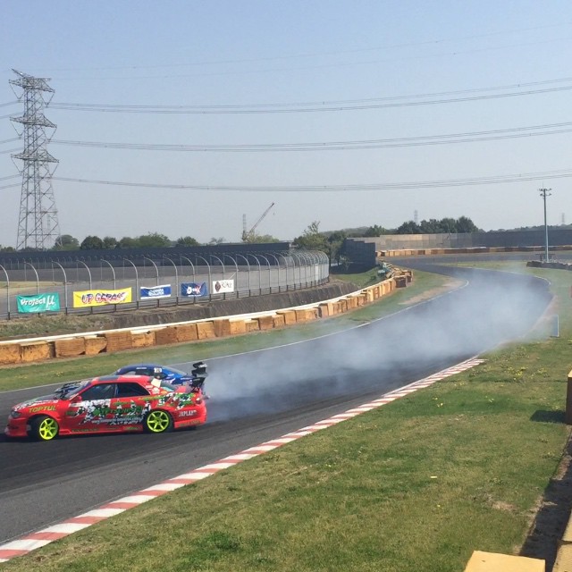 A quick clip from today's practice session. #formulad #fdjp #tsukubacircuit #筑波サーキット #dai9