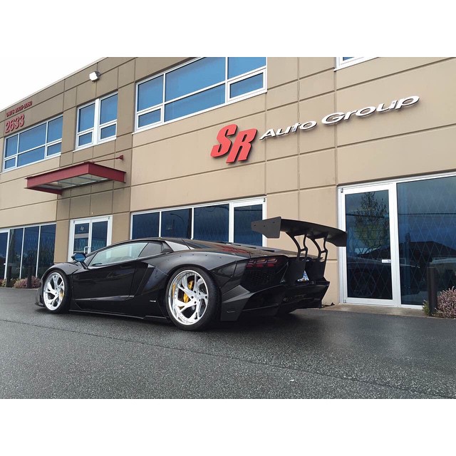 First #Libretywalk #aventador in Canada. Owner: @man.official Built by: @srautogroup @purwheels @cyrus_sr
