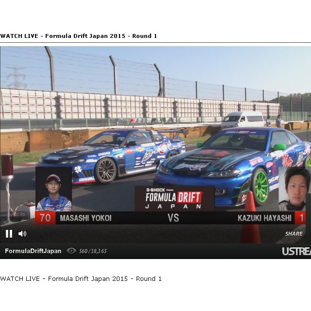 LIVE STREAM - Formula Drift Japan 2015 - Round 1 - Watch on @DRIFTINGCOM