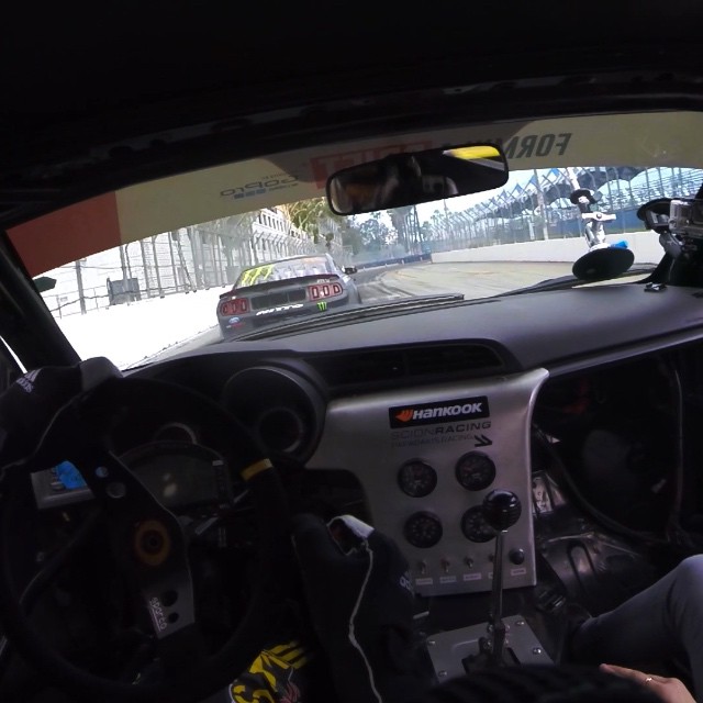 Second part of Julie's ridealong #GoPro video from yesterday's @formulad Media Day in Long Beach!