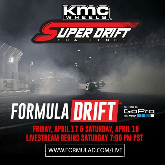 Watch the KMC Super Drift on live stream! Starts at 7pm Pacific time, tonight for qualifying and tomorrow for comp! #getnuts #getnutslab #forrestwang #superdrift #tgp #kmcsuperdrift #grandprix