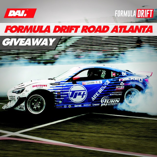 Win a pair of tickets to Formula Drift – Road Atlanta. All you have to do is like this picture.