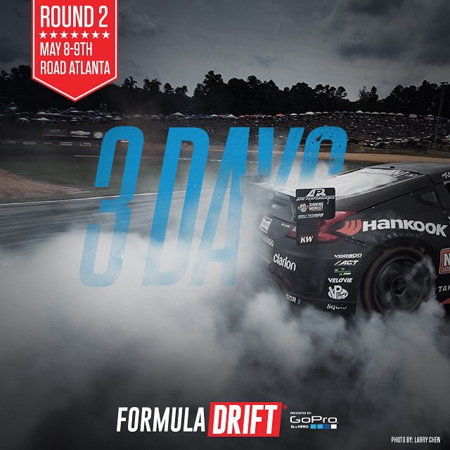 3 more days Round 2 - Road Atlanta | #formulad #formuladrift #FDATL