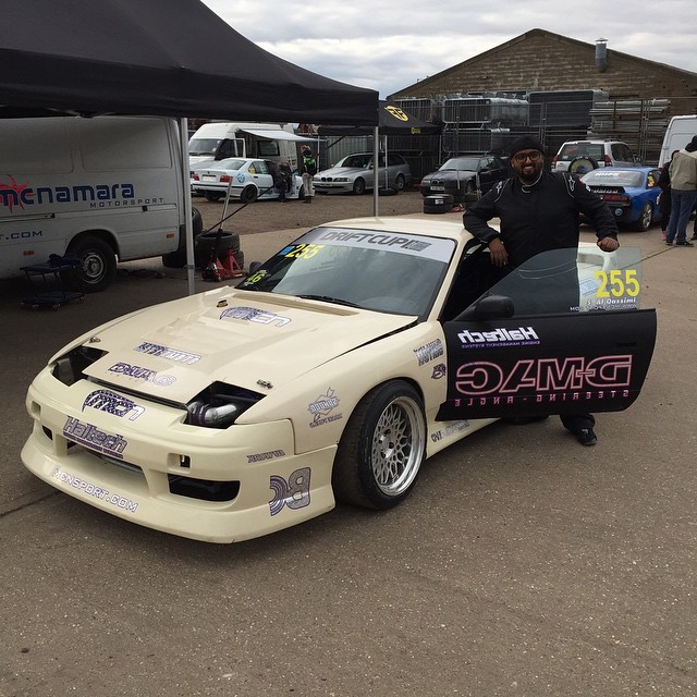 @sultanfq qualifies 10th at #driftcup great showing with so little seat time #dmac240 is on point #dmac #dmac240 #dmacspec #dmaccontrolarm #dmacsuspension #mcnsport #dmacbrakelines #dmacsteeringangle #dmacfuelcell #mishimoto #haltech #driveshaftshop #sunoco #samcosport #workwheels #wcpdyno #mcnsport #turbosmart #engineeredtowin #steerandsave #asnu #abcclutch #turbobygarrett #turbolife #jepistons #helperformance #obp #gripfab #runbc @mishimoto @haltechecu @turbobygarrett @steerandsave @driveshaftshop @samcosport @helperformance @runbc @turbosmarthq @jepistons