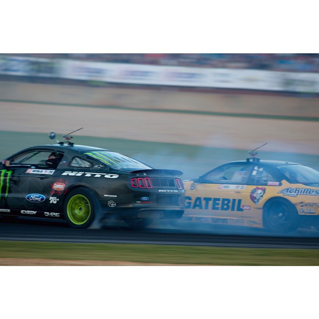 Close enough @vaughngittinjr @fastkenny22 | Photo by @larry_chen_foto #formulad #formuladrift