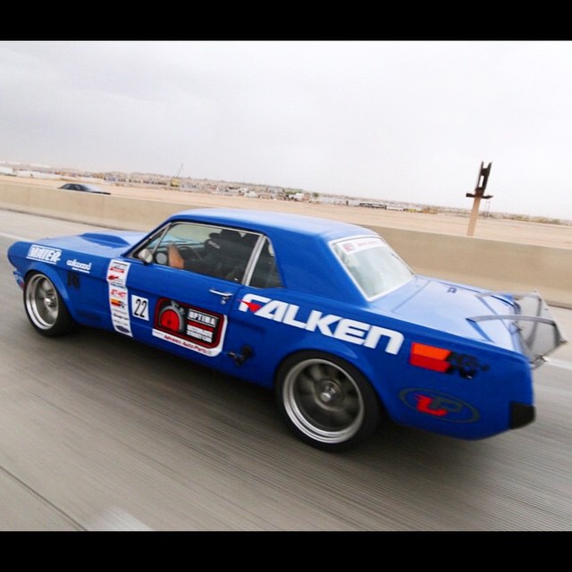 Cool @optimabatteries powered classic 66 Ford Mustang and its also running Falken Tires.