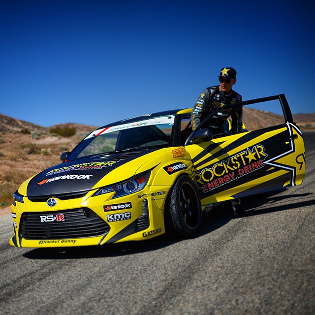 #FlashbackFriday to stepping into the @rockstarenergy @hankookusaracing @scionracing tC for the first time about a month ago. This thing is so much fun to drive! #HoldStumt #FBF