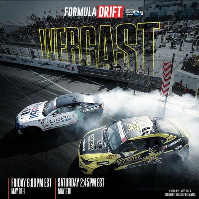 Formula Drift Road Atlanta 2015 - Watch Live , Friday, May 8 at 6:00 PM EST & Saturday, May 9 at 2:45 PM EST via www.formulad.com/LIVE | #formulad #formuladrift #FDATL