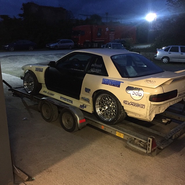 Heading to the driftcup in the uk this weekend with the S13. Improving this car everytime it leaves the shop #dmac #dmac240 #dmacspec #dmaccontrolarm #dmacsuspension #mcnsport #dmacbrakelines #dmacsteeringangle #dmacfuelcell #mishimoto #haltech #driveshaftshop #sunoco #samcosport #workwheels #wcpdyno #mcnsport #turbosmart #engineeredtowin #steerandsave #asnu #abcclutch #turbobygarrett #turbolife #jepistons #helperformance #obp #gripfab #runbc @mishimoto @haltechecu @turbobygarrett @steerandsave @driveshaftshop @samcosport @helperformance @runbc @turbosmarthq @jepistons