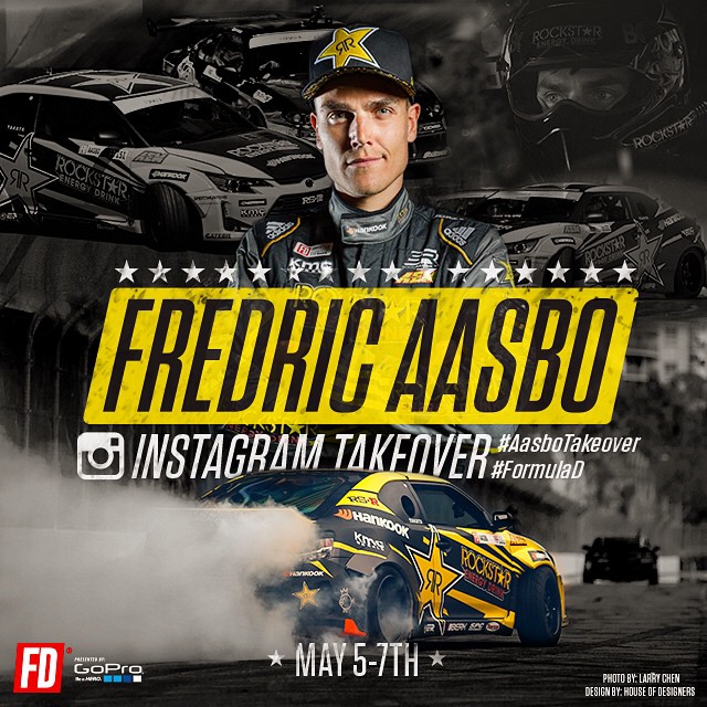 I will be taking over @formulad's Instagram account over the next couple of days as I travel to Atlanta to get ready for #FormulaDrift Round 2! Follow their account for some behind the scenes coverage leading up to this weekend! #AasboTakeover