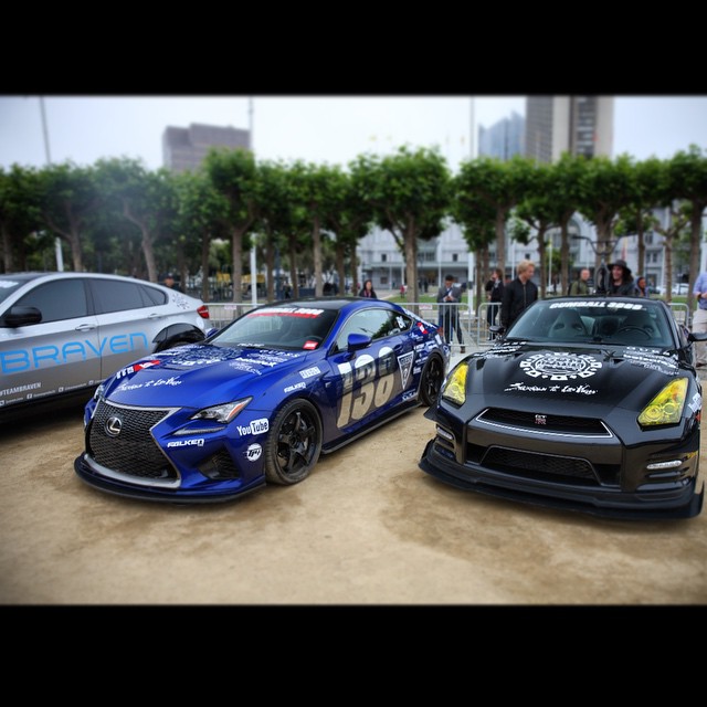 Safe travels to our friends at #SuperStreet on their #gumball3000 trip. Enjoy that GReddy power. #LexusTuned #Lexus #RCF #falken #turn14