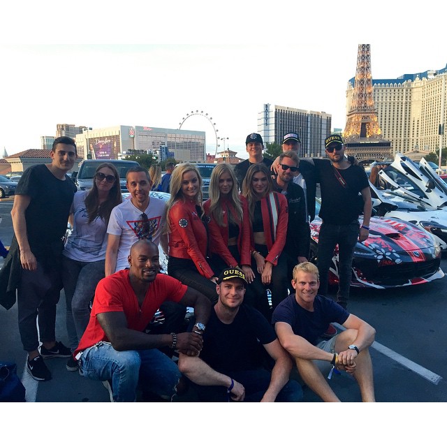 So grateful to have participated in this years @gumball3000 Thanks again to @guess @paulmarciano and awesome people that made all of this possible! @saint_nicc @mariaferrari79 @patdevereuxla @tristaneaton @danielleknudson1 @nataliepack @moannn @tysoncbeckford @vinsbaratta @mrgumball3000 #TeamGuess #Gumball3000 #GuessVipers #StockholmtoVegas #dai9