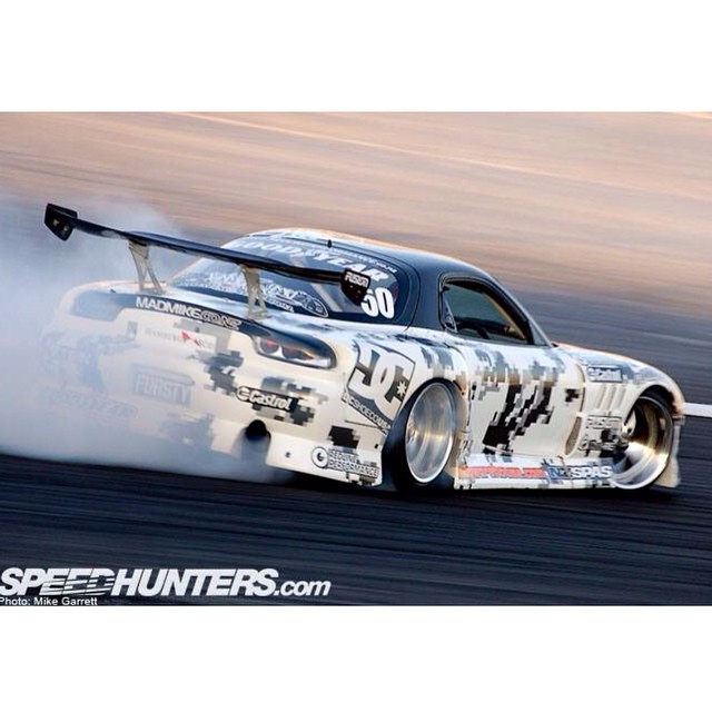 #TBT 2007 My first international event was to California USA, we made top16 at the #D1GP World Allstars in #FURSTY wall scrape'n, flame throwing, skirt drag'n, ear piercing, straight piped short crank N/A #20b #3rotor #PeripheralPort #RotangKlan #HiroshimaDriftScreamer pic props: @speedhunters_mike
