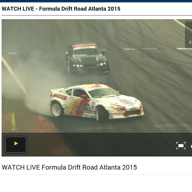 WATCH LIVE on @DRIFTINGCOM - Formula Drift Road Atlanta 2015