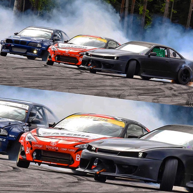 I had so much fun drifting the #86X in Sweden this weekend! A big thanks to everyone involved. #HoldStumt #DriftTrain