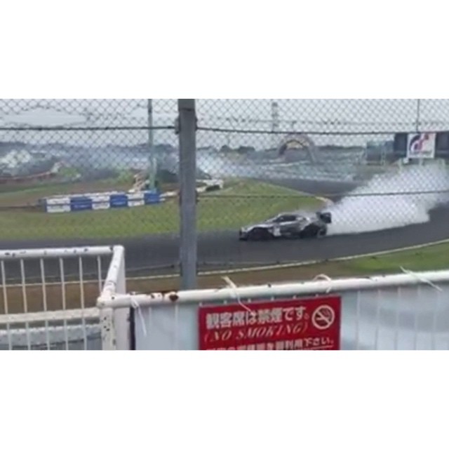 Meanwhile on the other side of the world, #MasatoKawabata and the #TRUSTracing X #TeamToyoTiresDrift 35RX GT-R is putting in some serious laps too at Tsukuba Circuit for D1GP...