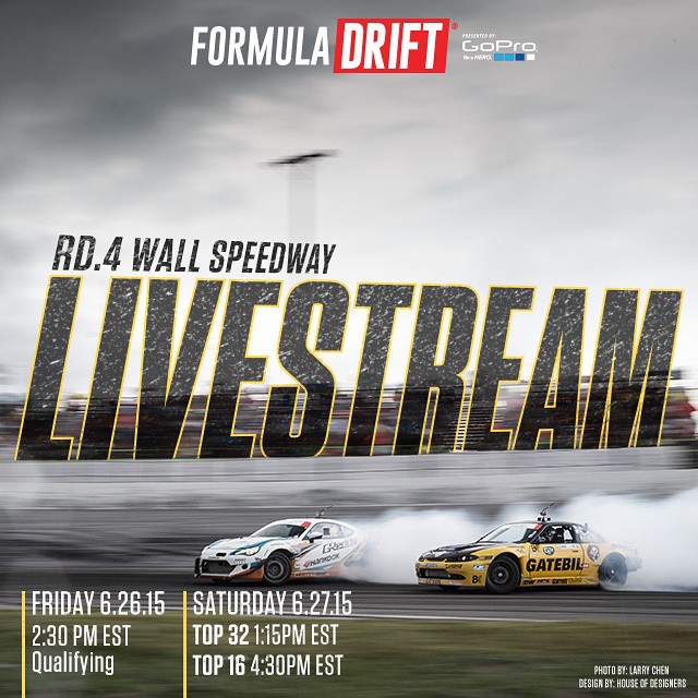 Tomorrow & Saturday - Watch Formula Drift New Jersey Live - DRIFTING.com/live