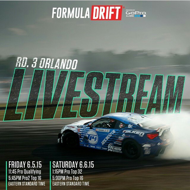 Watch Formula Drift Florida Live - Friday and Saturday
